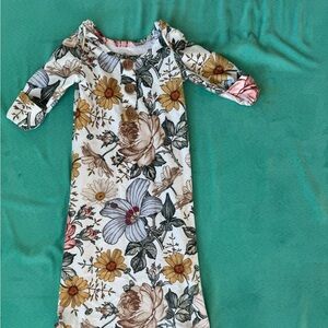 Floral Baby Gown